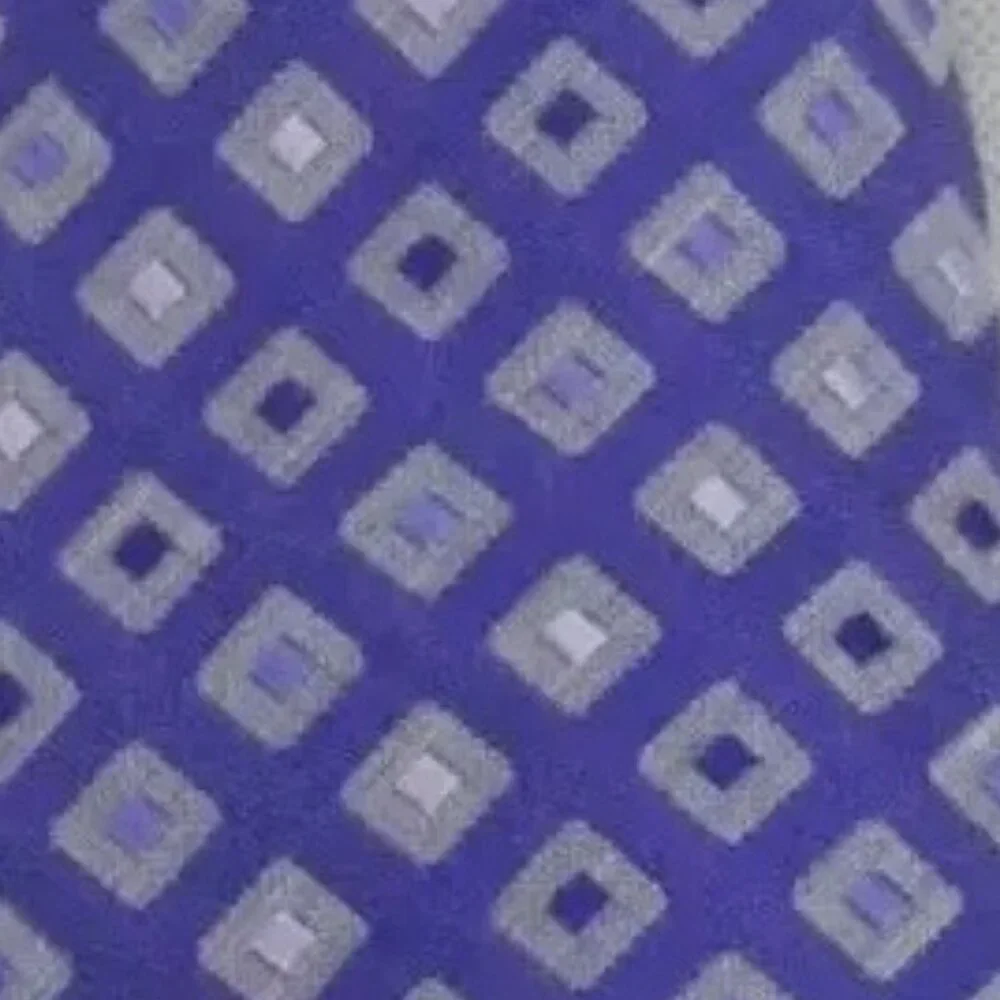 Alfani Red Men's 3'' Tortola Neat Silk Blend Neck Tie, Purple, One Size
